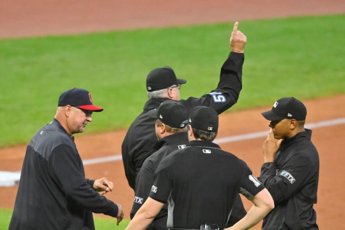 Terry Francona Ejected vs. Oakland
